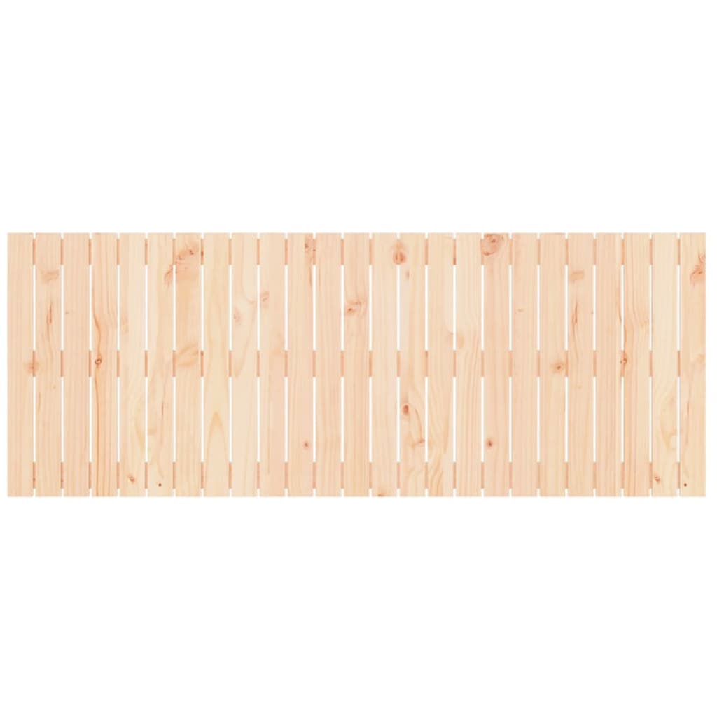 vidaXL Nástěnné čelo postele 159,5 x 3 x 60 cm masivní borové dřevo