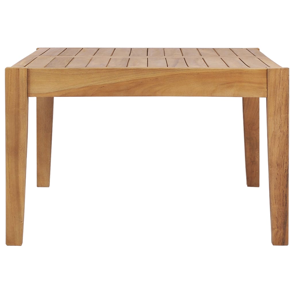 vidaXL Zahradní stůl 90,5 x 55,5 x 30,5 cm masivní teakové dřevo