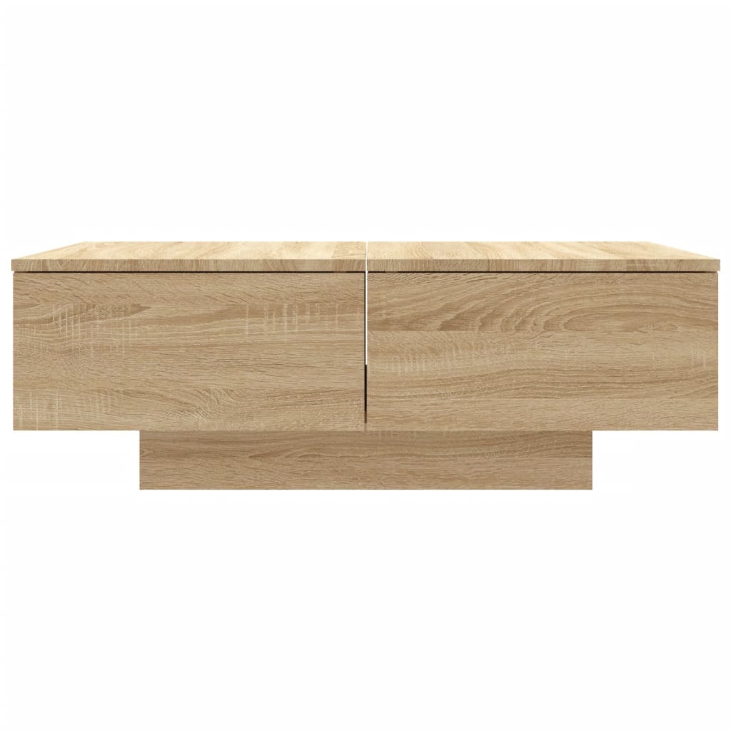vidaXL Konferenční stolek dub sonoma 90 x 60 x 31 cm dřevotříska