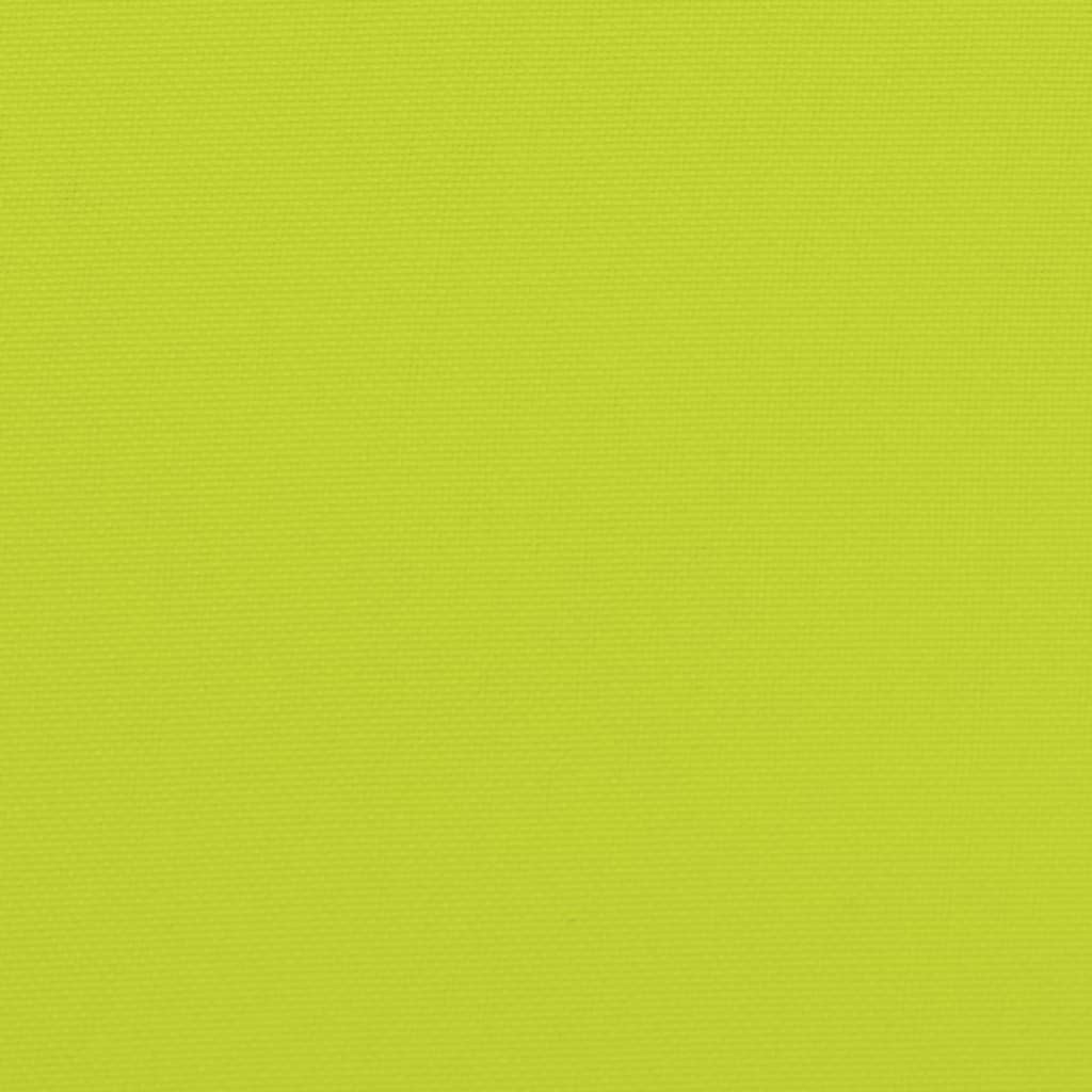vidaXL Poduška na palety jasně zelená 50 x 50 x 12 cm textil
