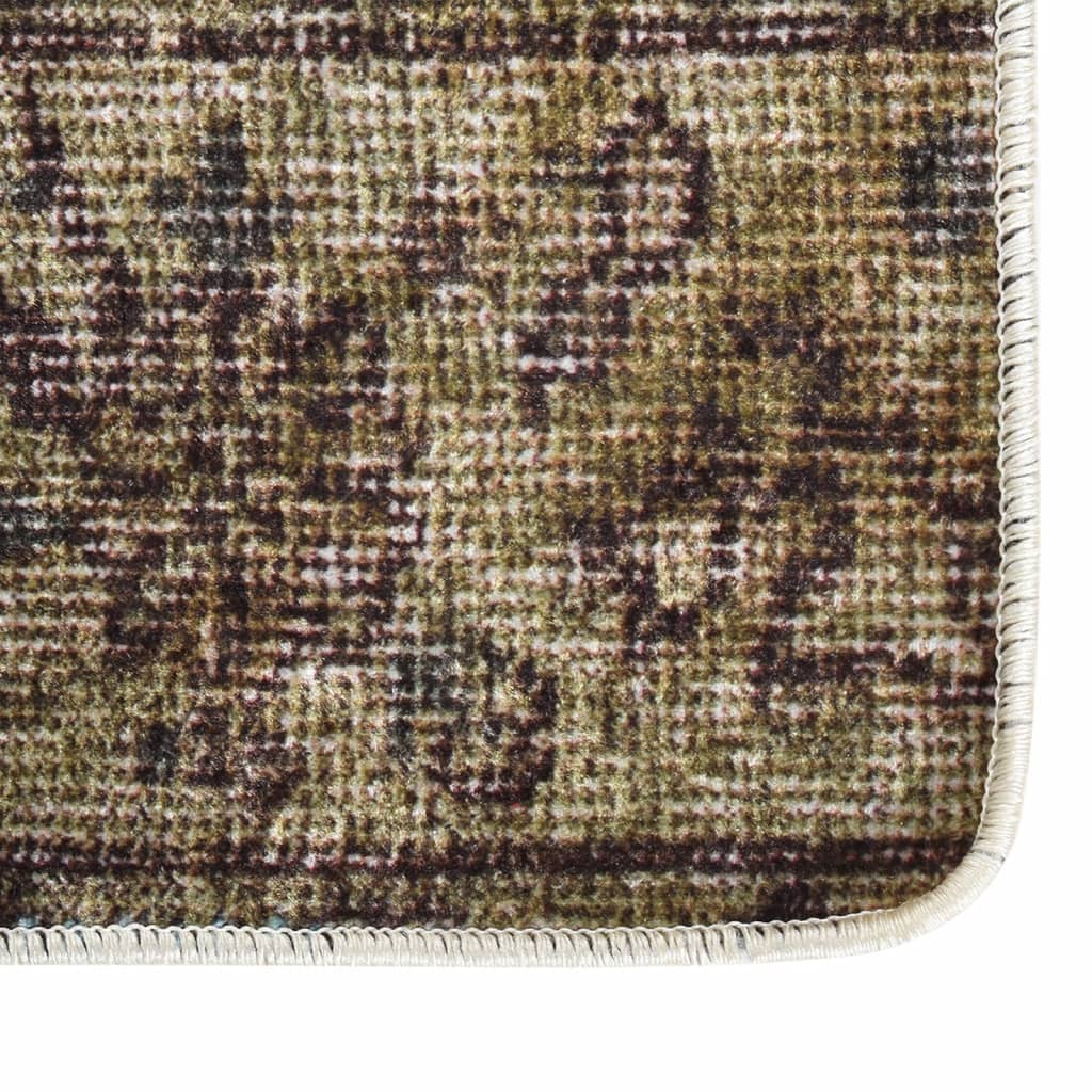 vidaXL Koberec pratelný patchwork 80x300 cm vícebarevný protiskluzový