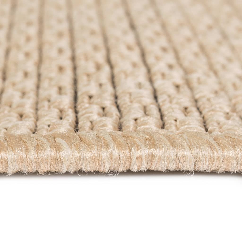 vidaXL Kusový koberec sisalový vzhled dovnitř/ven 80 x 150 cm béžový