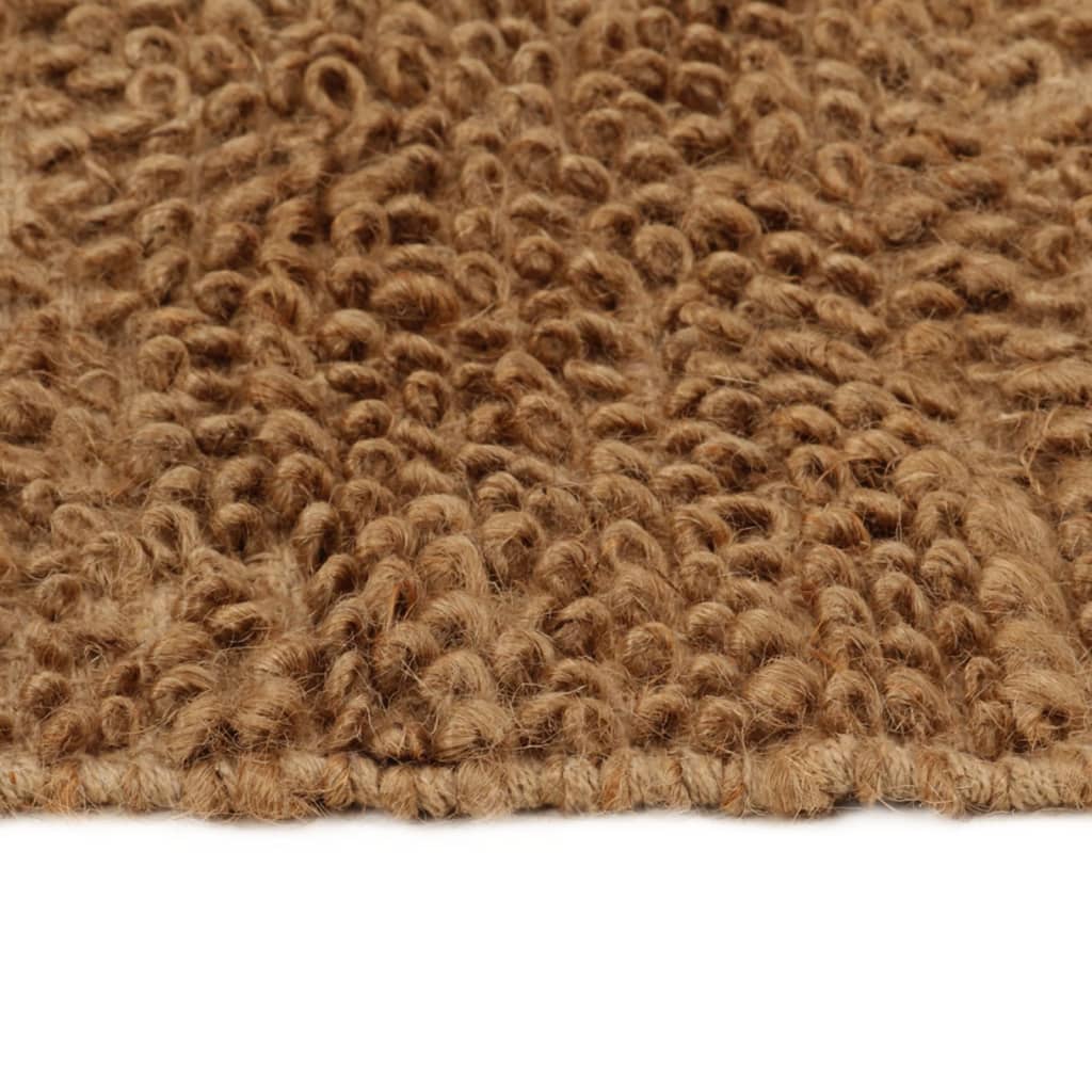 vidaXL Ručně vyrobený smyčkový koberec 80 x 160 cm juta a bavlna