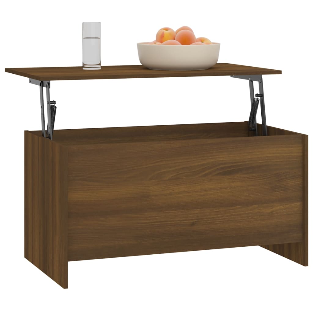vidaXL Konferenční stolek hnědý dub 102x55,5x52,5 cm kompozitní dřevo