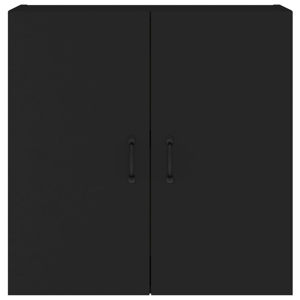 vidaXL Nástěnná skříňka černá 60 x 31 x 60 cm kompozitní dřevo
