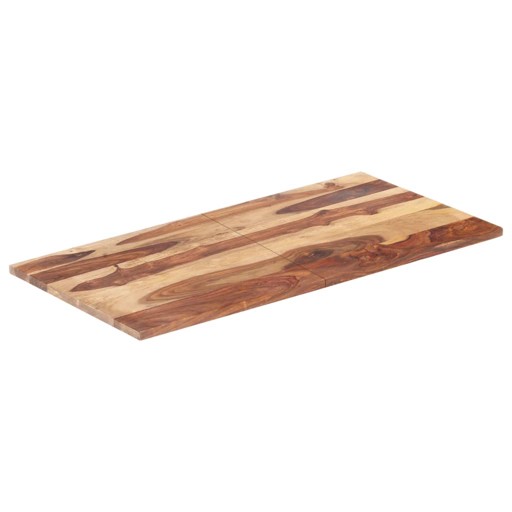 vidaXL Stolní deska masivní sheeshamové dřevo 25–27 mm 60 x 120 cm