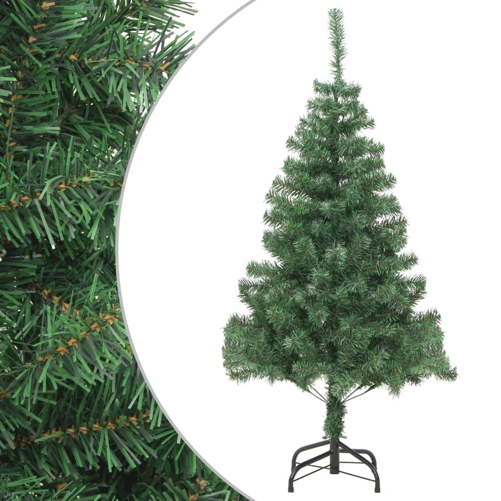 vidaXL Umělý vánoční stromek se stojanem 180 cm 564 větviček