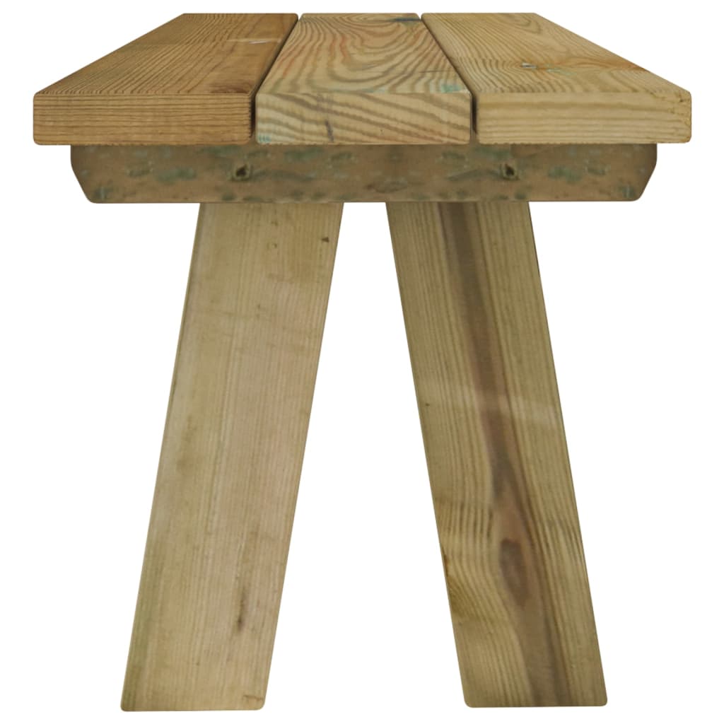 vidaXL Zahradní lavice 110 cm impregnované masivní borové dřevo