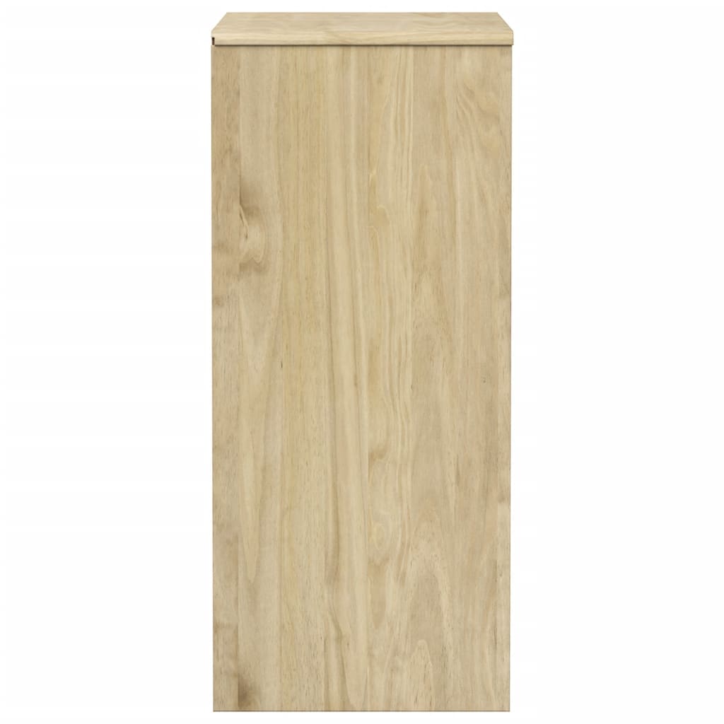 vidaXL Zásuvková komoda SAUDA 76,5 x 39 x 91 cm masivní borové dřevo