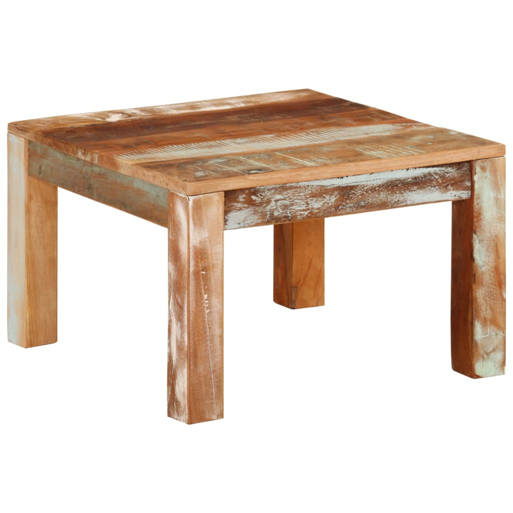 vidaXL Konferenční stolek 55 x 55 x 35 cm masivní recyklované dřevo