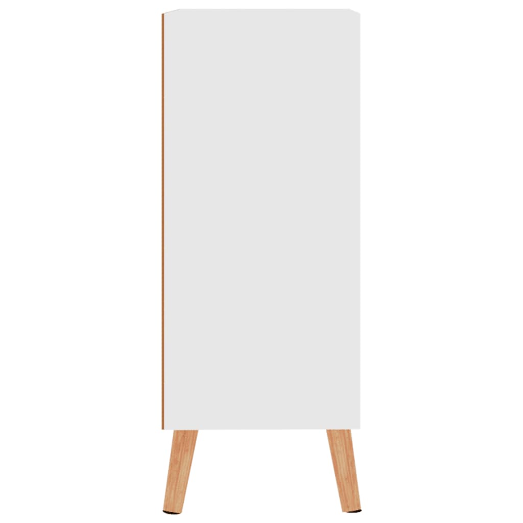 vidaXL Příborník bílý 60 x 30 x 72 cm kompozitní dřevo
