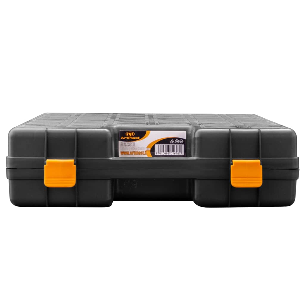 vidaXL Univerzální kufry na přístroje s pěnovou gumou 2ks polypropylen