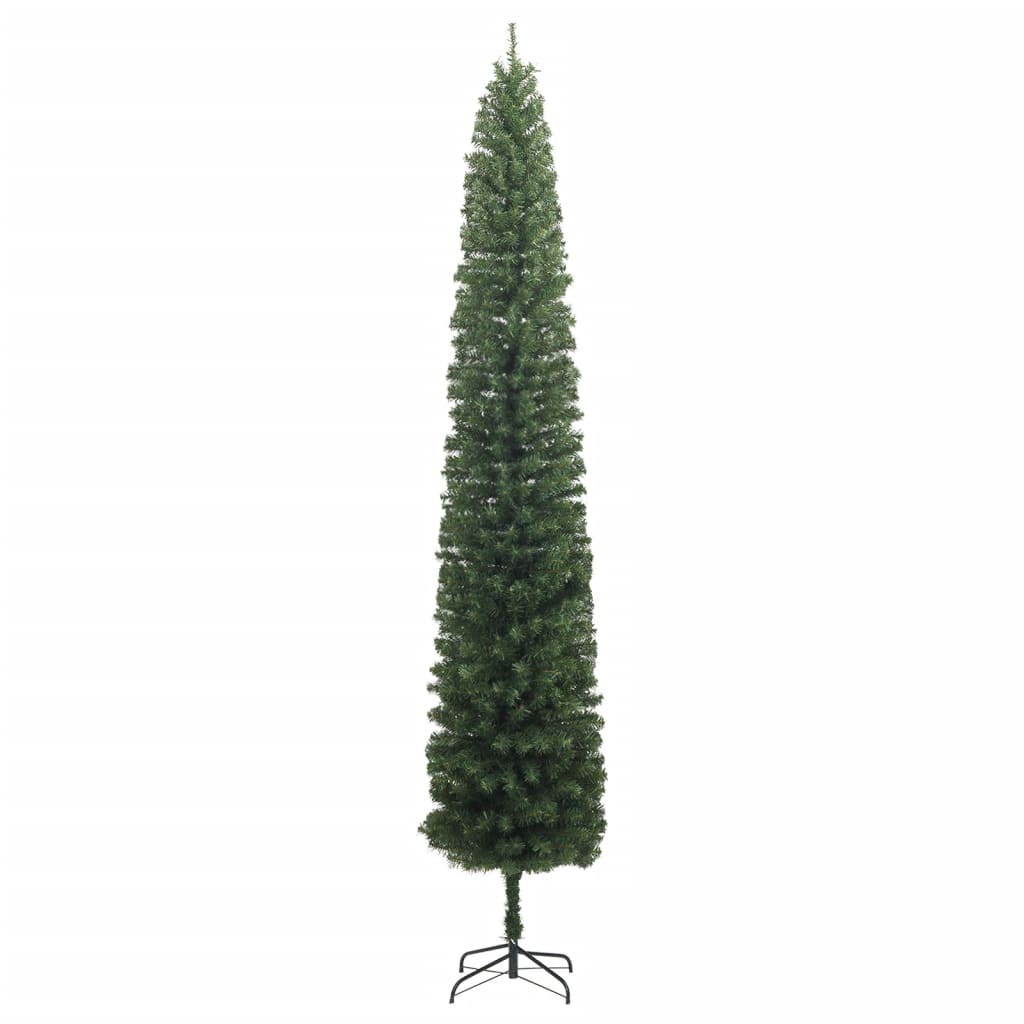 vidaXL Úzký vánoční stromek 300 LED 300 cm