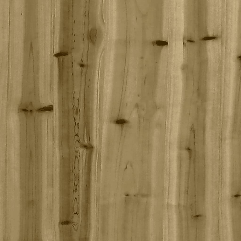 vidaXL Zahradní podnožky s poduškami 2 ks impregnované borové dřevo