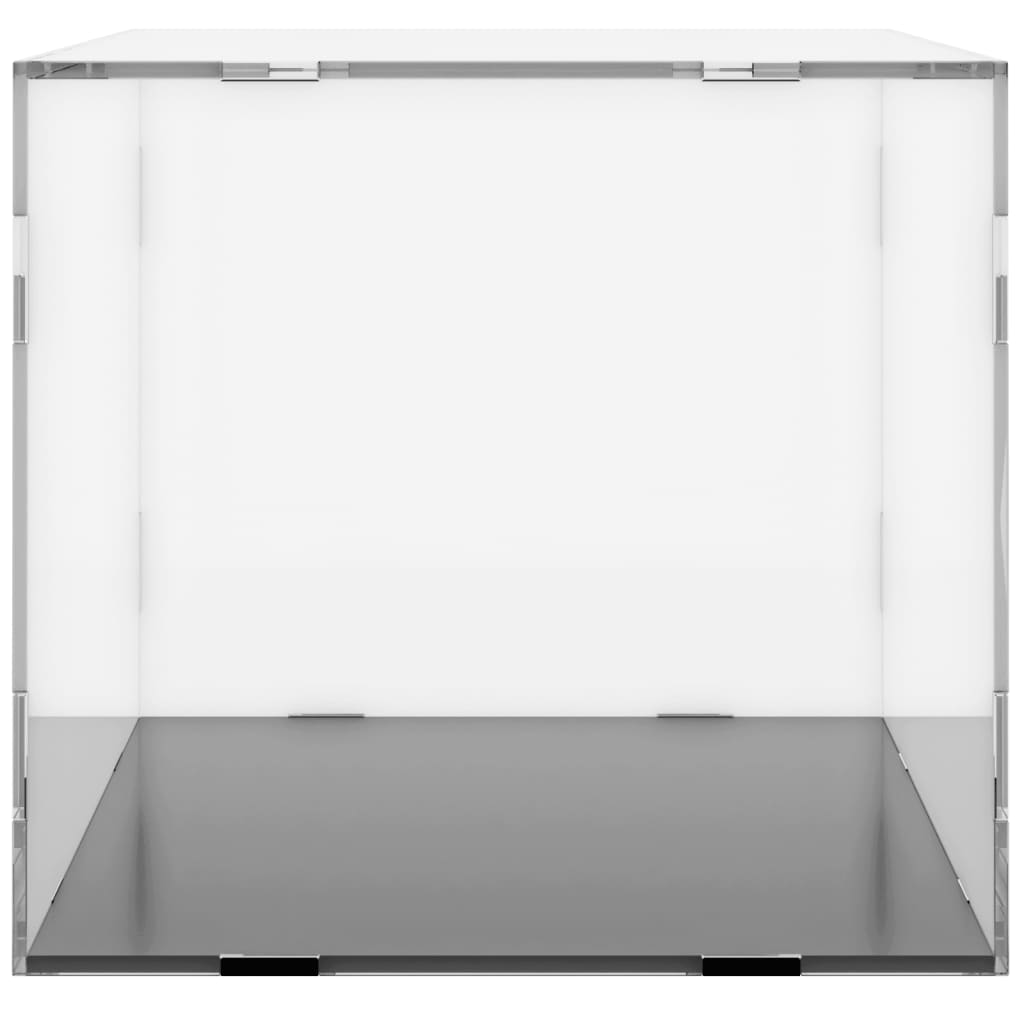 vidaXL Vitrína průhledná 24 x 12 x 11 cm akryl