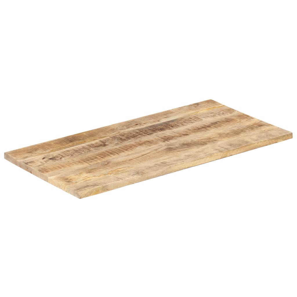 vidaXL Stolní deska masivní mangovníkové dřevo 25–27 mm 100 x 60 cm