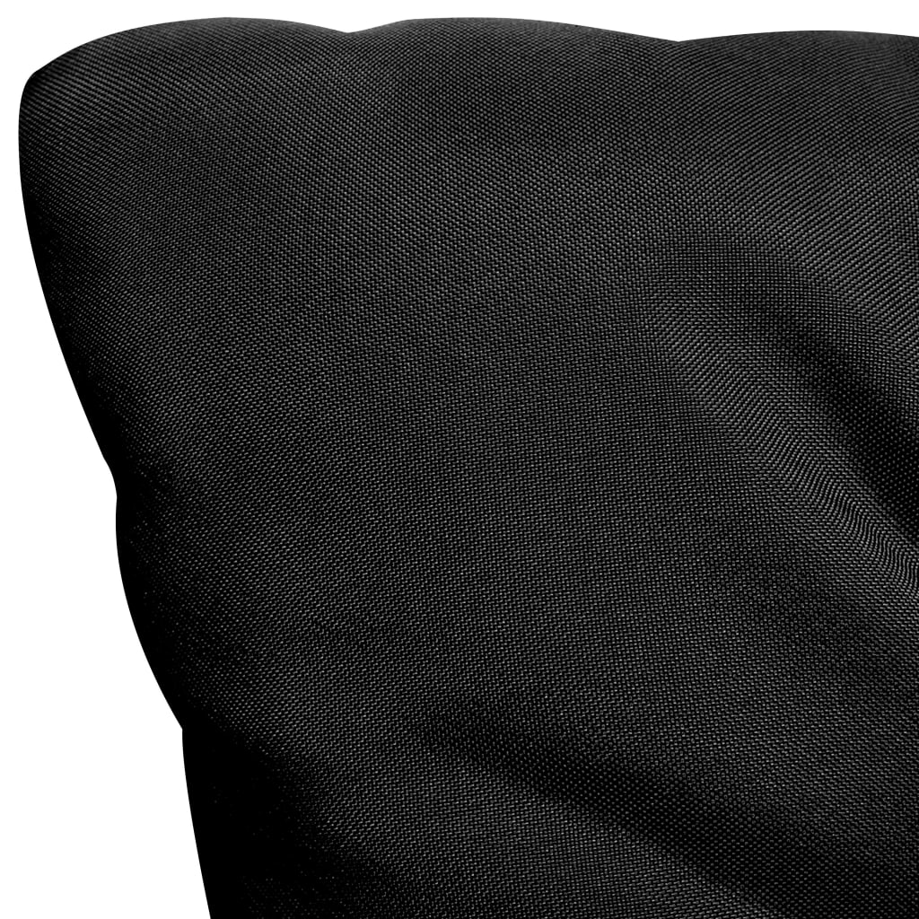 vidaXL Poduška pro závěsné houpací křeslo černo-šedá 120 cm textil