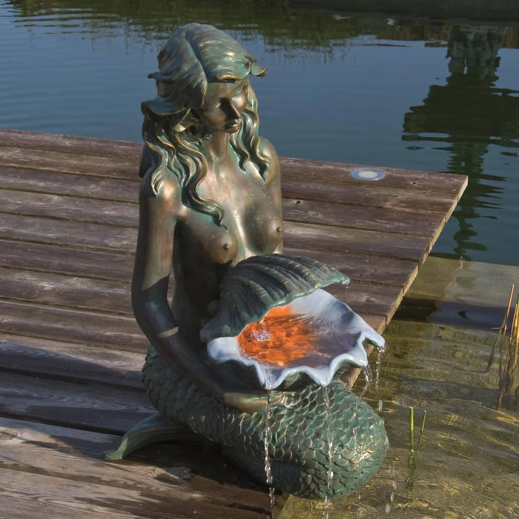 Ubbink Vodní dekorace mořská panna OSLO bronzová a měděná