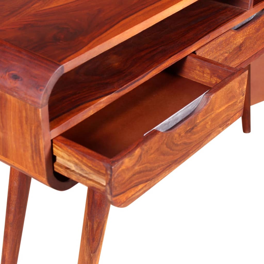 vidaXL Konzolový stolek z masivního sheeshamu 120x30x75 cm