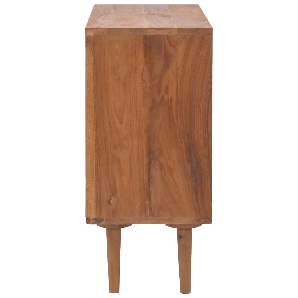 vidaXL Komoda se zásuvkami 90 x 35 x 75 cm masivní teakové dřevo