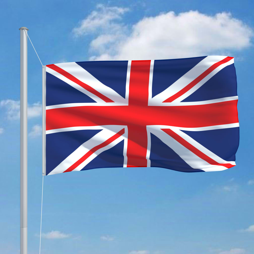 vidaXL Vlajka Spojeného království 90 x 150 cm