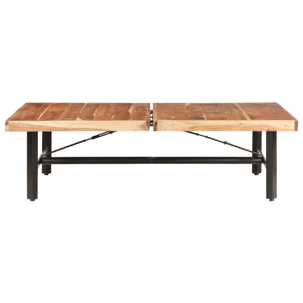 vidaXL Konferenční stolek 142 x 90 x 42 cm masivní akáciové dřevo