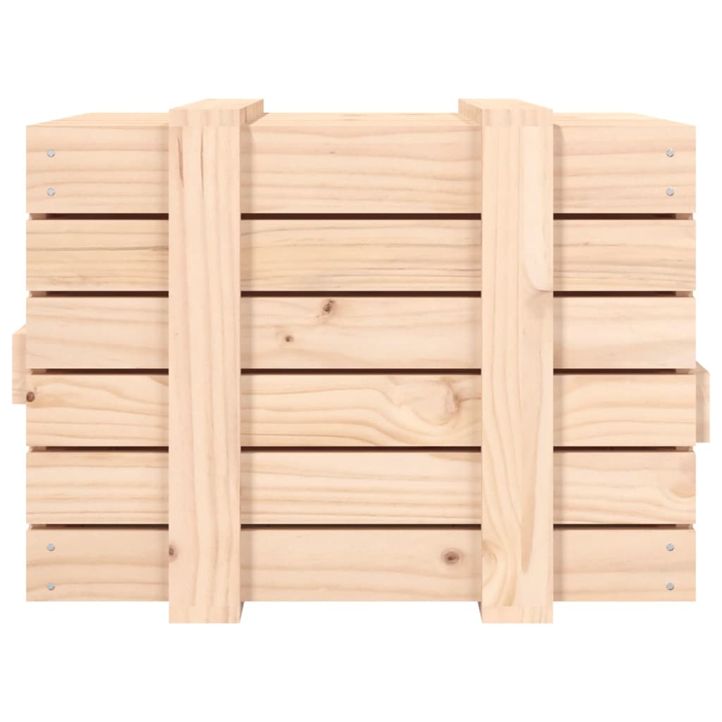 vidaXL Úložný box 58 x 40,5 x 42 cm masivní borové dřevo