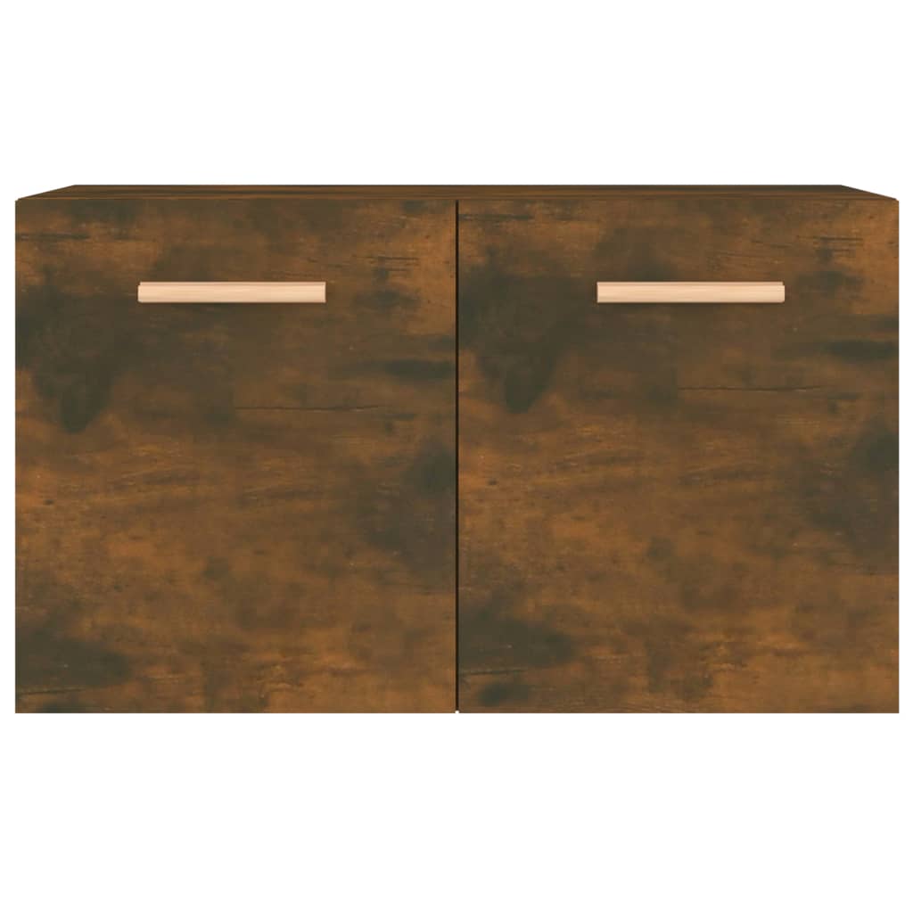 vidaXL Nástěnná skříňka kouřový dub 60 x 36,5 x 35 cm kompozit