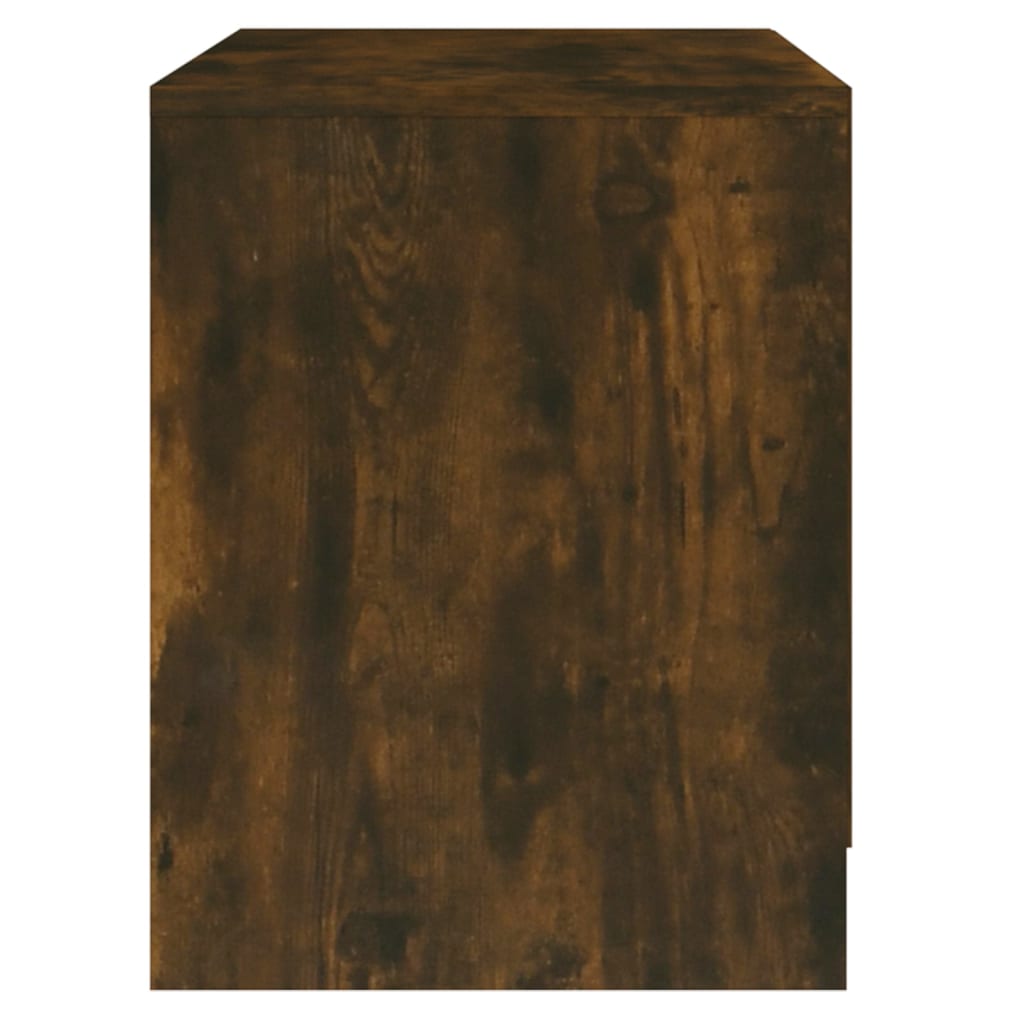 vidaXL Noční stolek kouřový dub 45 x 34,5 x 44,5 cm dřevotříska