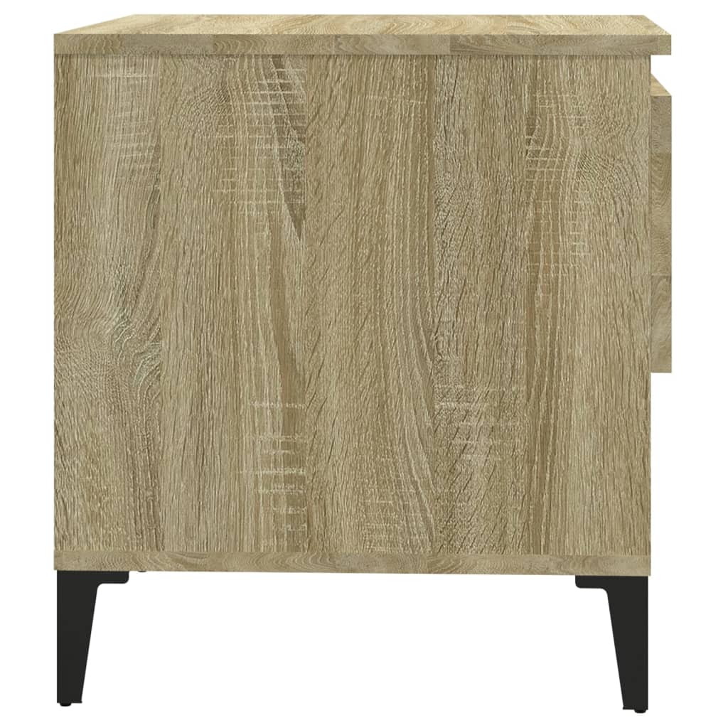 vidaXL Odkládací stolek dub sonoma 50 x 46 x 50 cm kompozitní dřevo