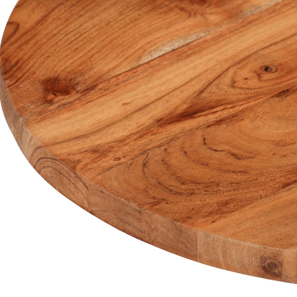 vidaXL Stolní deska Ø 50 x 2,5 cm kulatá masivní akáciové dřevo