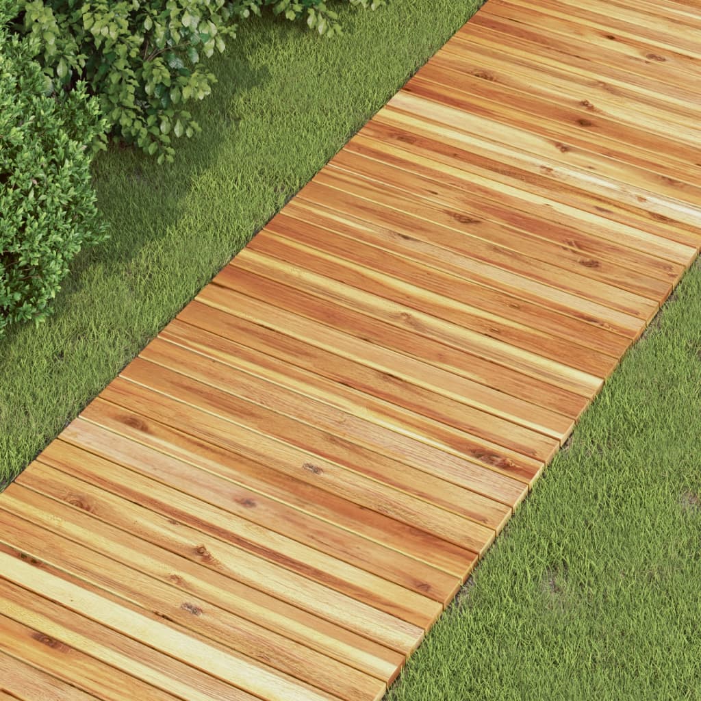 vidaXL Zahradní cesta 200 x 50 cm masivní akáciové dřevo