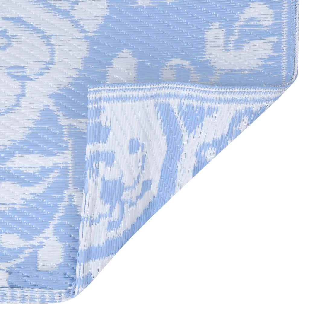 vidaXL Venkovní koberec bledě modrý 160 x 230 cm PP