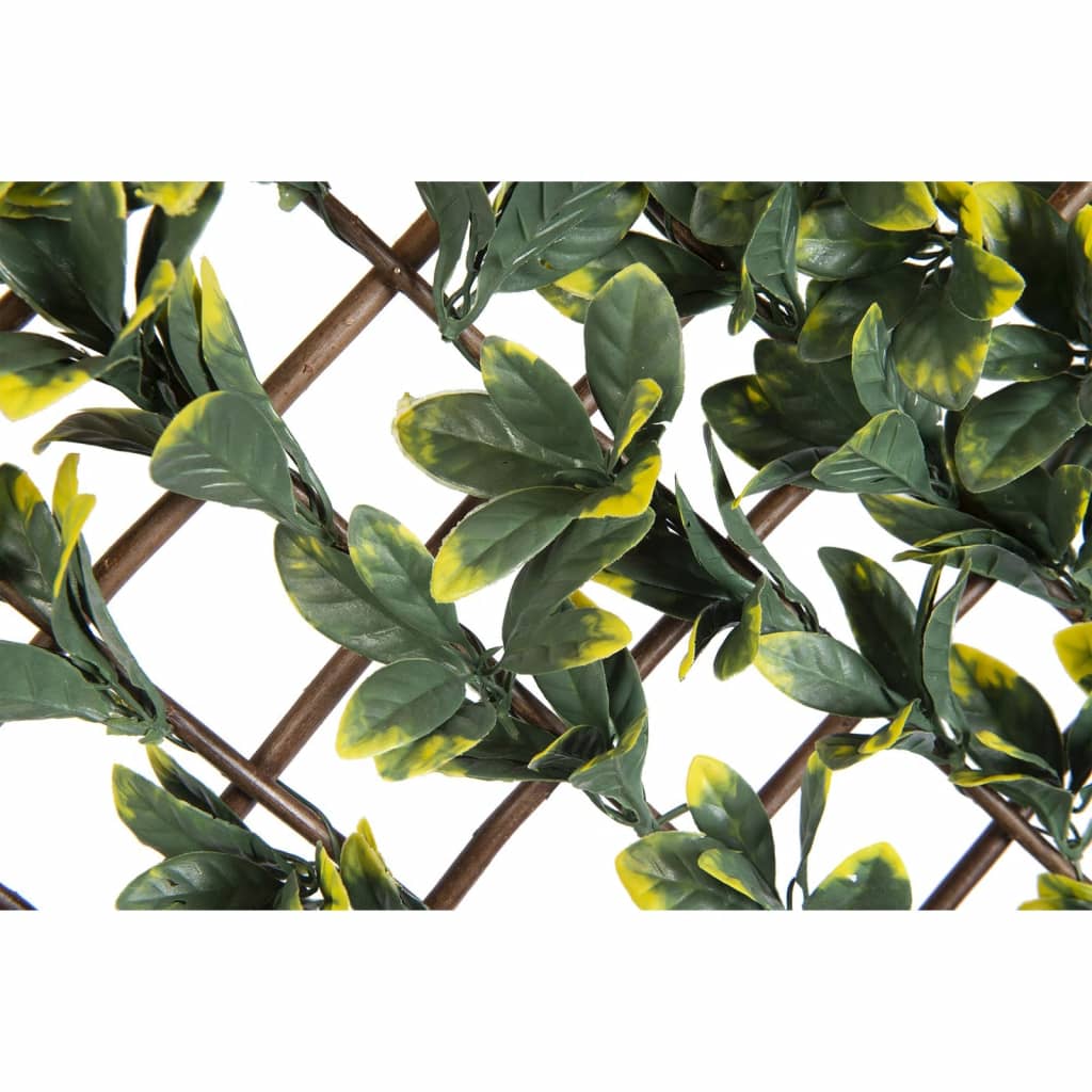 Nature Zahradní treláž s ptačím zobem 90x180 cm zelené a žluté listy