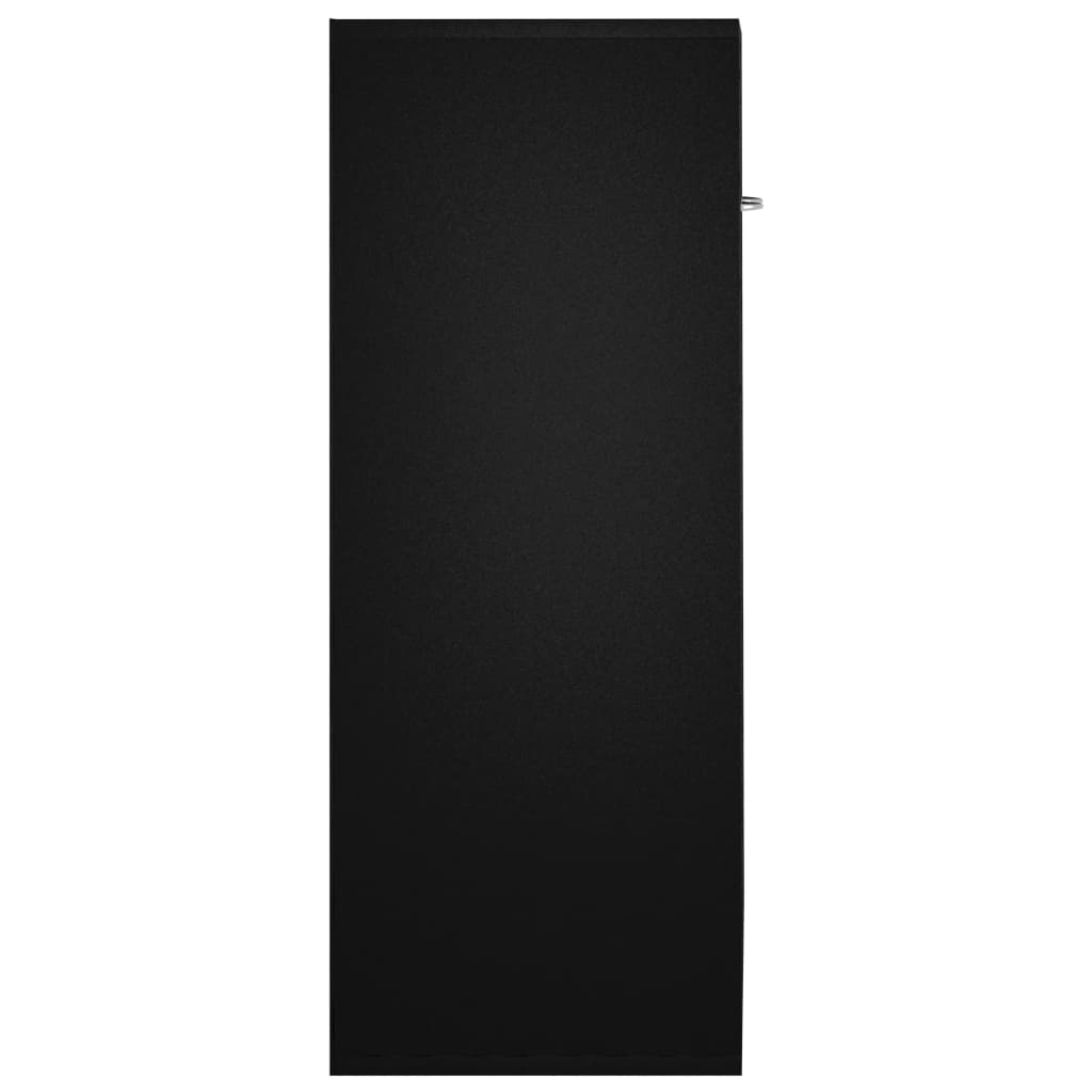 vidaXL Příborník černý 60 x 30 x 75 cm dřevotříska