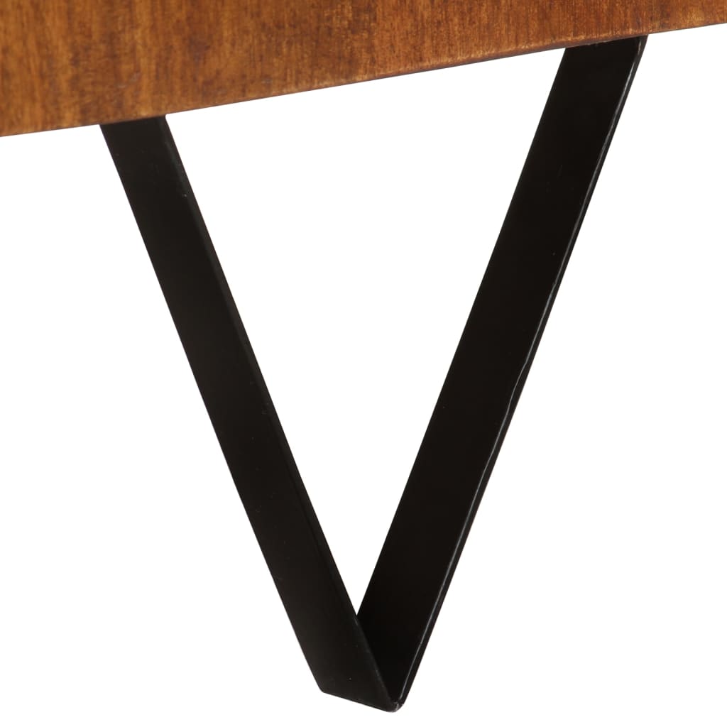 vidaXL Příborník 110 x 35 x 56 cm masivní mangovníkové dřevo
