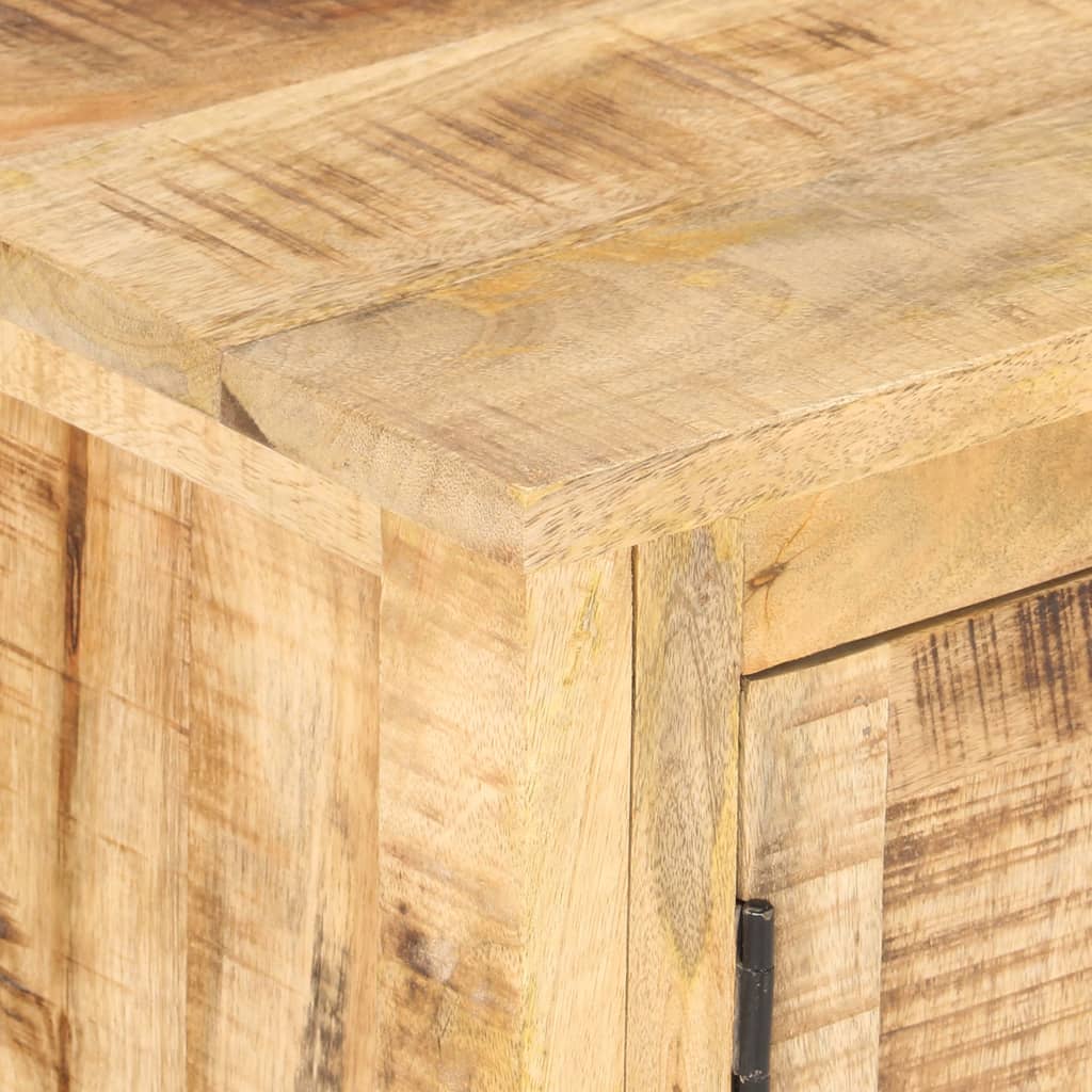 vidaXL Příborník 120 x 30 x 76 cm hrubé mangovníkové dřevo