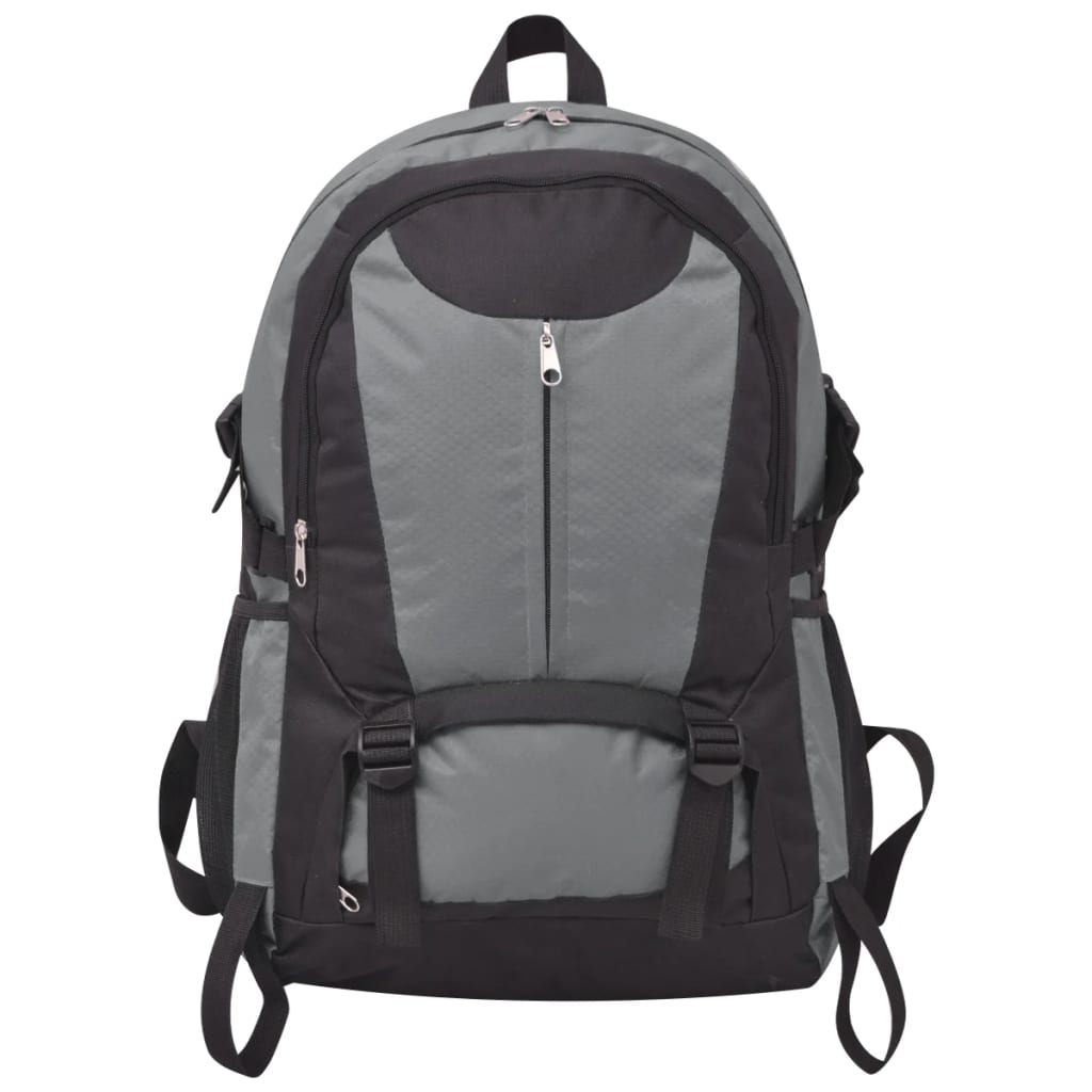 vidaXL Outdoorový batoh 40 l černý a šedý