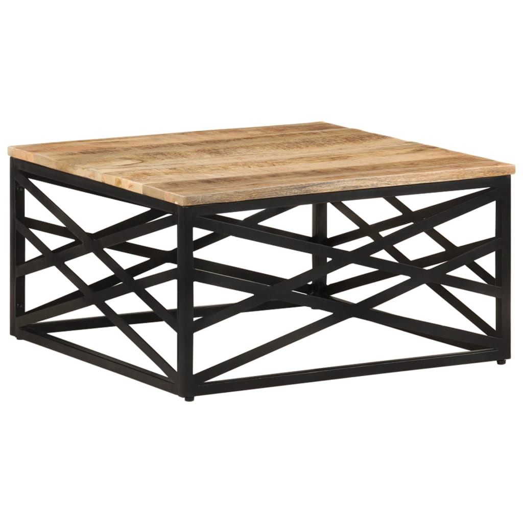 vidaXL Konferenční stolek 68 x 68 x 35 cm masivní mangovníkové dřevo