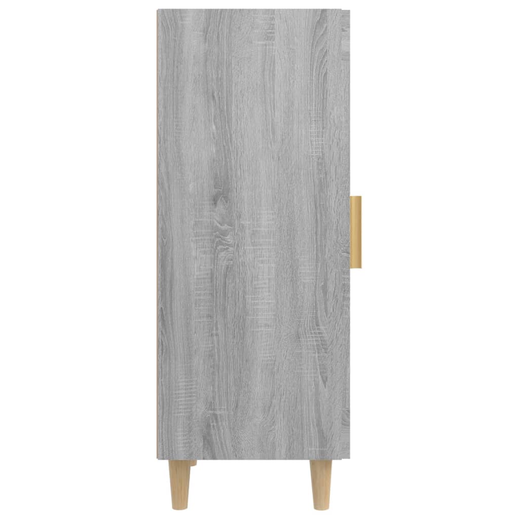 vidaXL Příborník šedý sonoma 34,5 x 34 x 90 cm kompozitní dřevo
