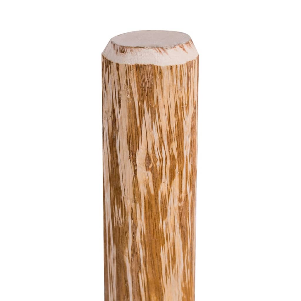 vidaXL Špičaté plotové sloupky 4 ks lískové dřevo 120 cm