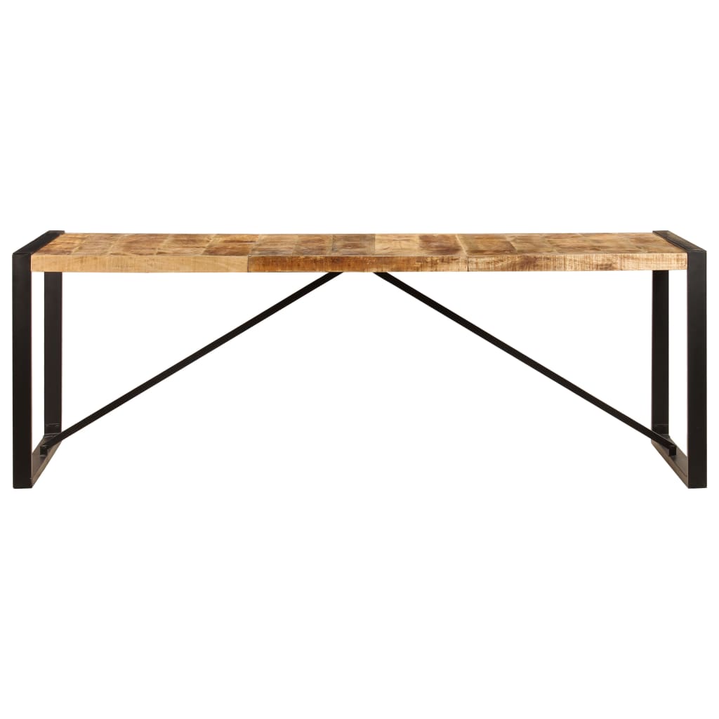 vidaXL Jídelní stůl 220 x 100 x 75 cm masivní mangovníkové dřevo