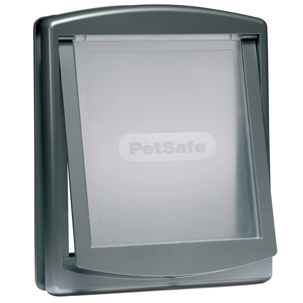 PetSafe 2cestná dvířka pro domácí mazlíčky 777 L 35,6x30,5 cm stříbrná