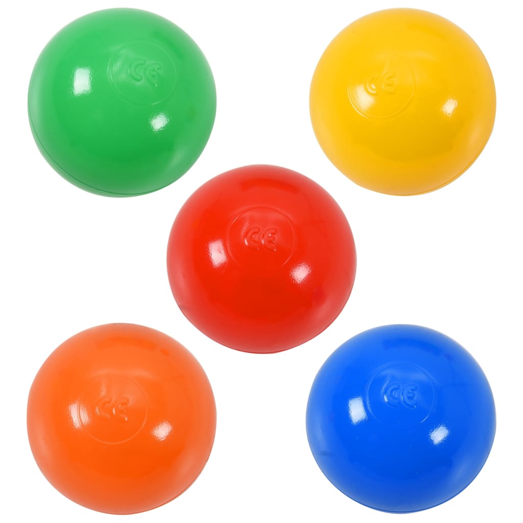 vidaXL Dětský stan na hraní s 250 míčky vícebarevný 338 x 123 x 111 cm