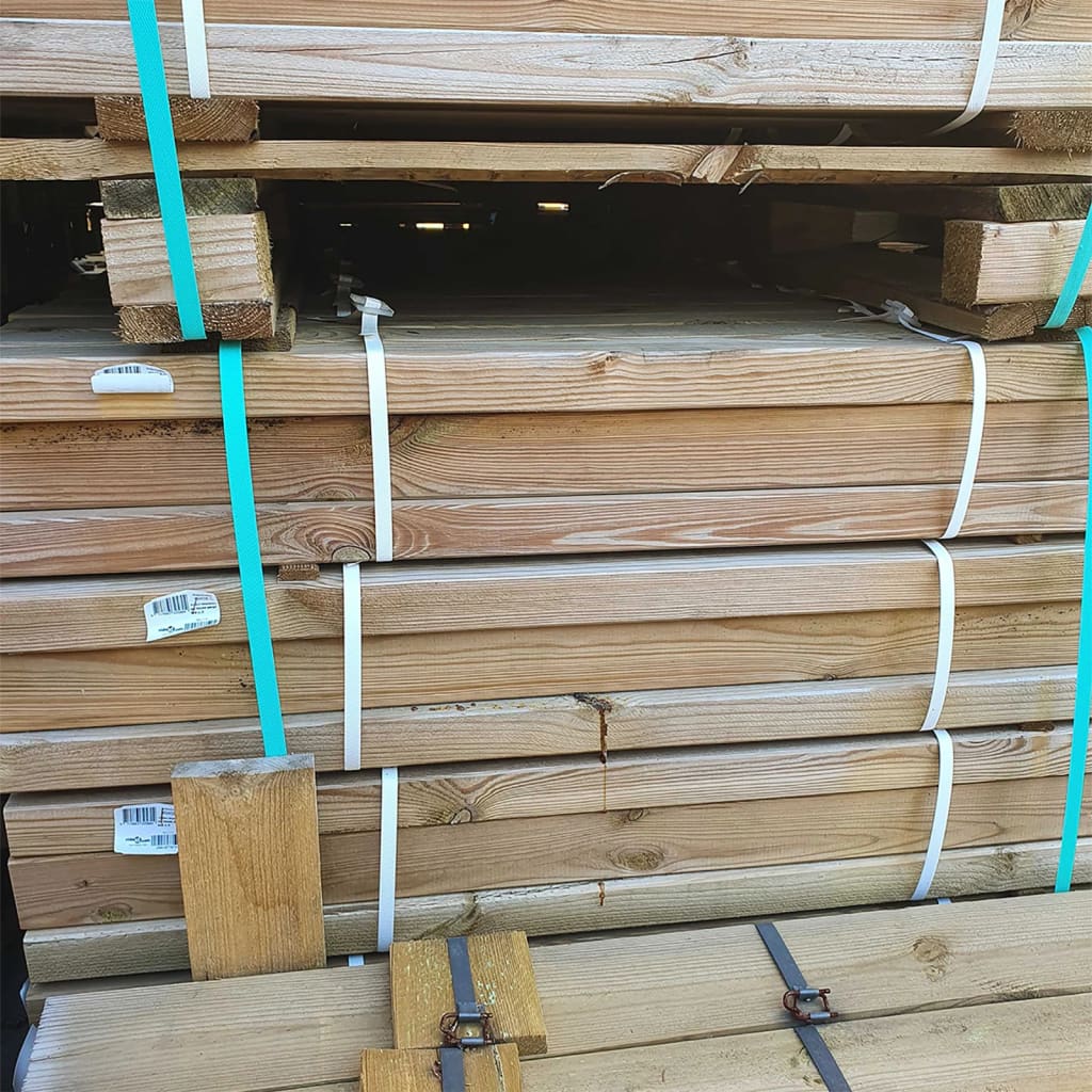 vidaXL Pergola opřená B-stock 2x5x2,2 m impregnovaná masivní borovice