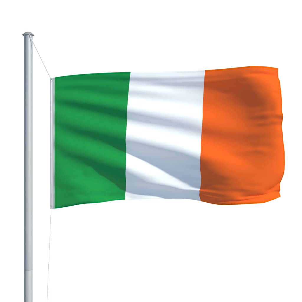 vidaXL Irská vlajka 90 x 150 cm