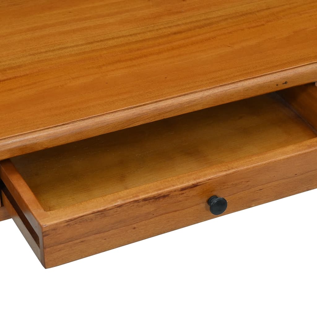 vidaXL Konzolový stolek 110 x 30 x 75 cm masivní mahagonové dřevo