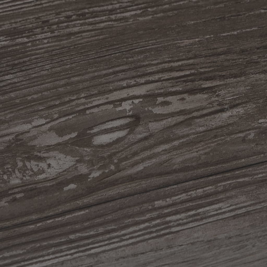 vidaXL Samolepicí podlahová krytina PVC 5,21 m² 2 mm pruhované dřevo