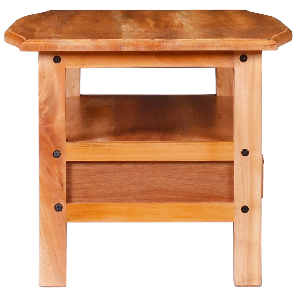 vidaXL Konferenční stolek 90 x 50 x 40 cm masivní mahagonové dřevo