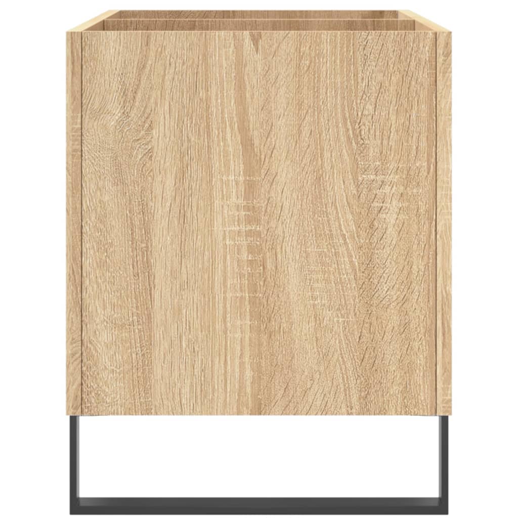 vidaXL Skříňka na LP desky dub sonoma 74,5x38x48 cm kompozitní dřevo